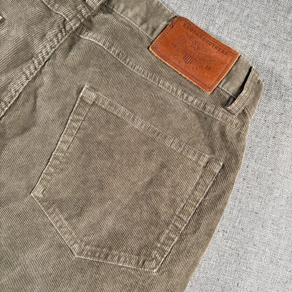 Brooks Brothers Other - Brooks Brothers Corduroy Pants Mens 33x32 Brown Slim Fit 5-Pocket Trousers